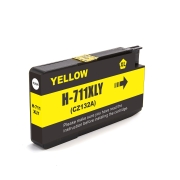 Compatible with HP 711 / 30ml Ink Yellow (Ink cartridges - Dye)