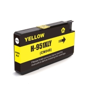 Compatible with HP 951XL / 30ml Ink Yellow (Ink cartridges - Dye)